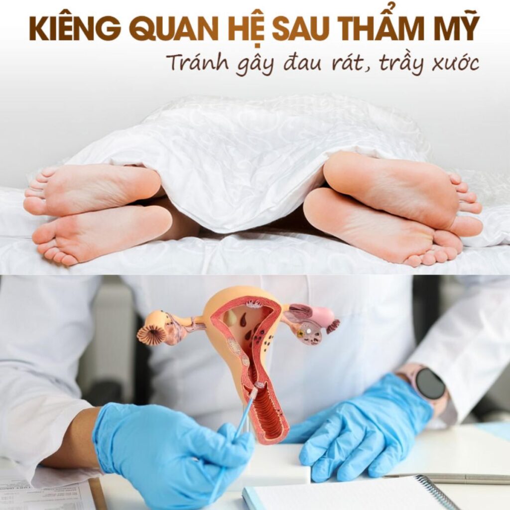 Phẫu thuật vùng kín bao lâu thì quan hệ được