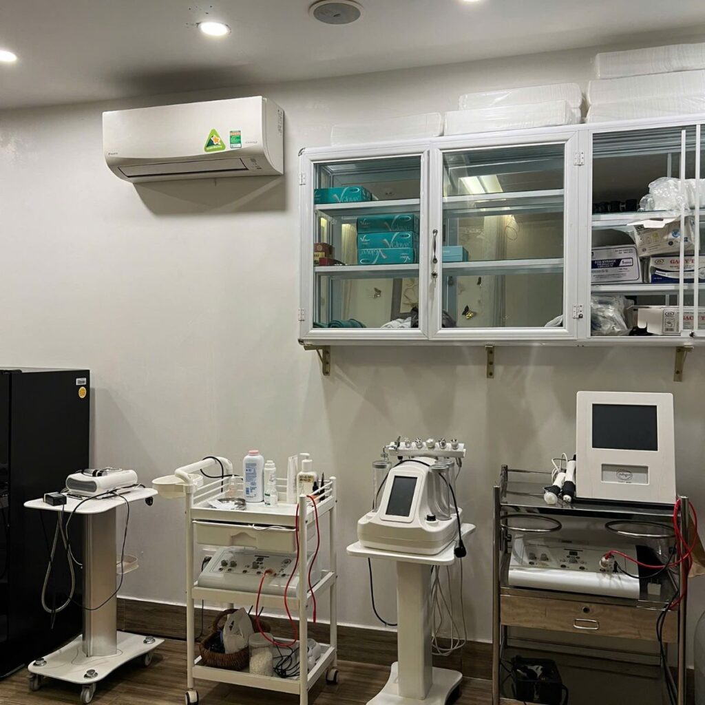 Thẩm mỹ Huỳnh Mai -trang thiết bị hiện đại