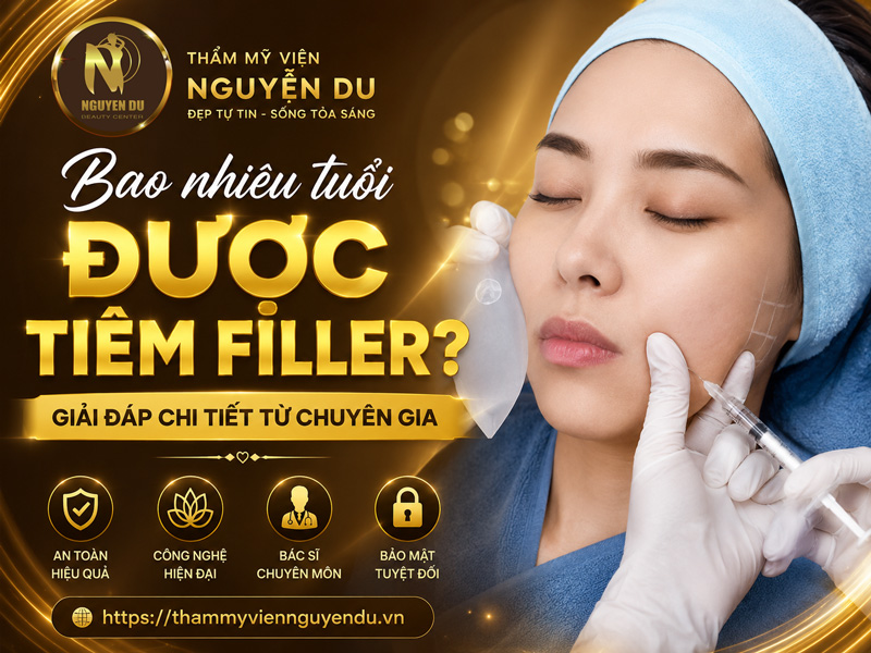 Bao Nhiêu Tuổi Được Tiêm Filler? Những Điều Cần Biết Trước Khi Làm Đẹp