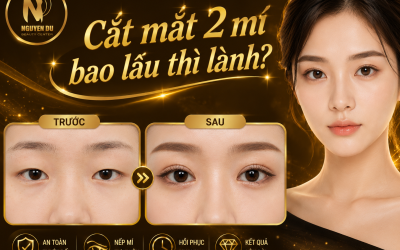 Cắt Mắt 2 Mí Bao Lâu Thì Lành? Những Điều Cần Biết