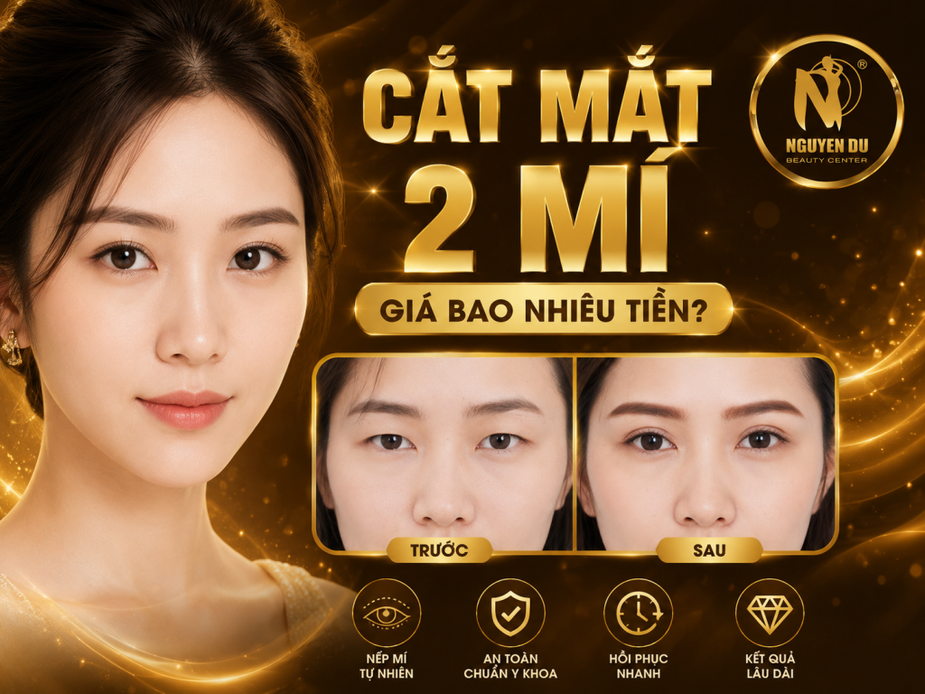 Cắt Mắt 2 Mí Giá Bao Nhiêu Tiền