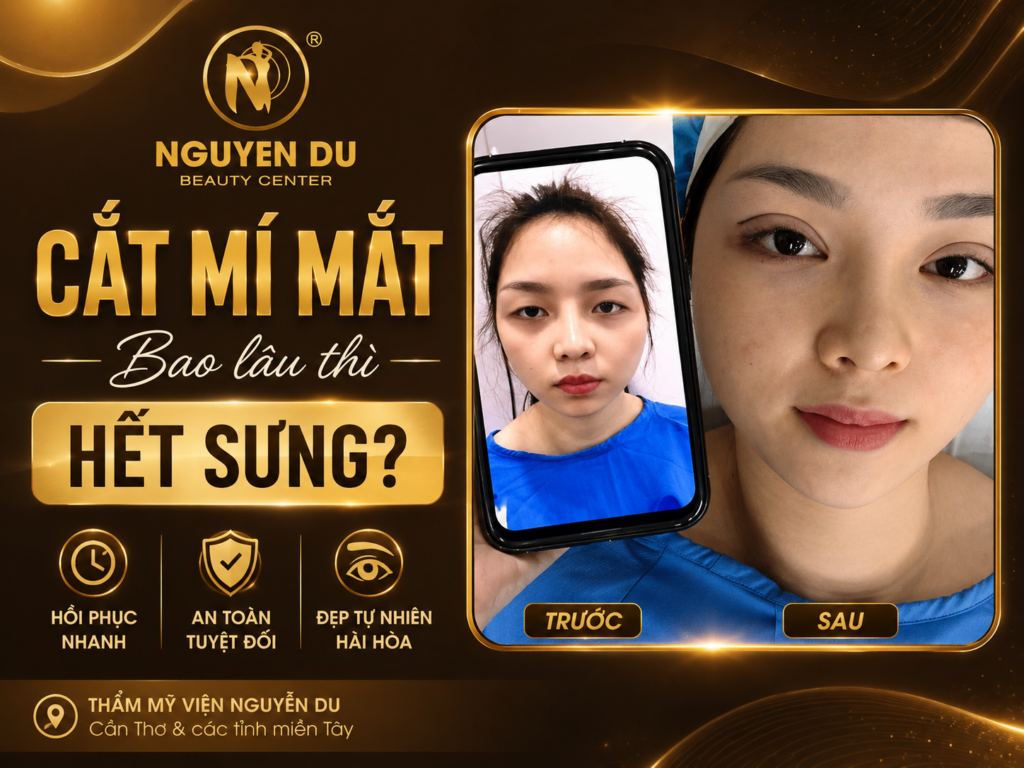 Cắt Mí Mắt Bao Lâu Thì Hết Sưng? Giải Đáp Chi Tiết Từ Chuyên Gia