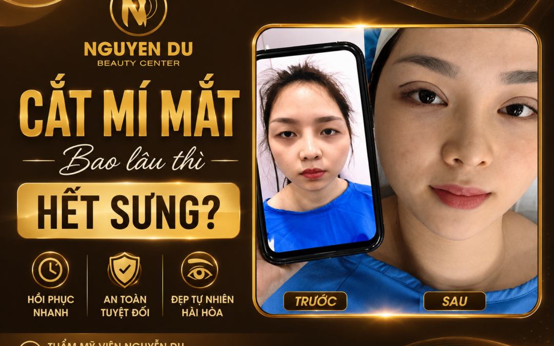Cắt Mí Mắt Bao Lâu Thì Hết Sưng? Giải Đáp Chi Tiết Từ Chuyên Gia