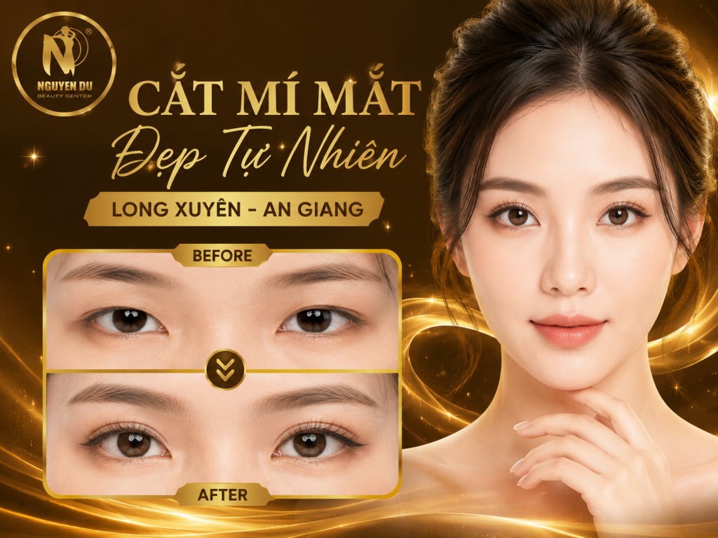 Cắt Mí Mắt Đẹp Tự Nhiên Long Xuyên An Giang