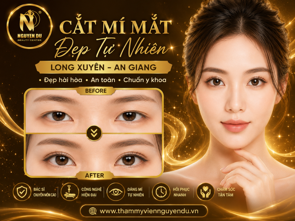 Địa Chỉ Cắt Mí Mắt Đẹp Tự Nhiên Long Xuyên An Giang