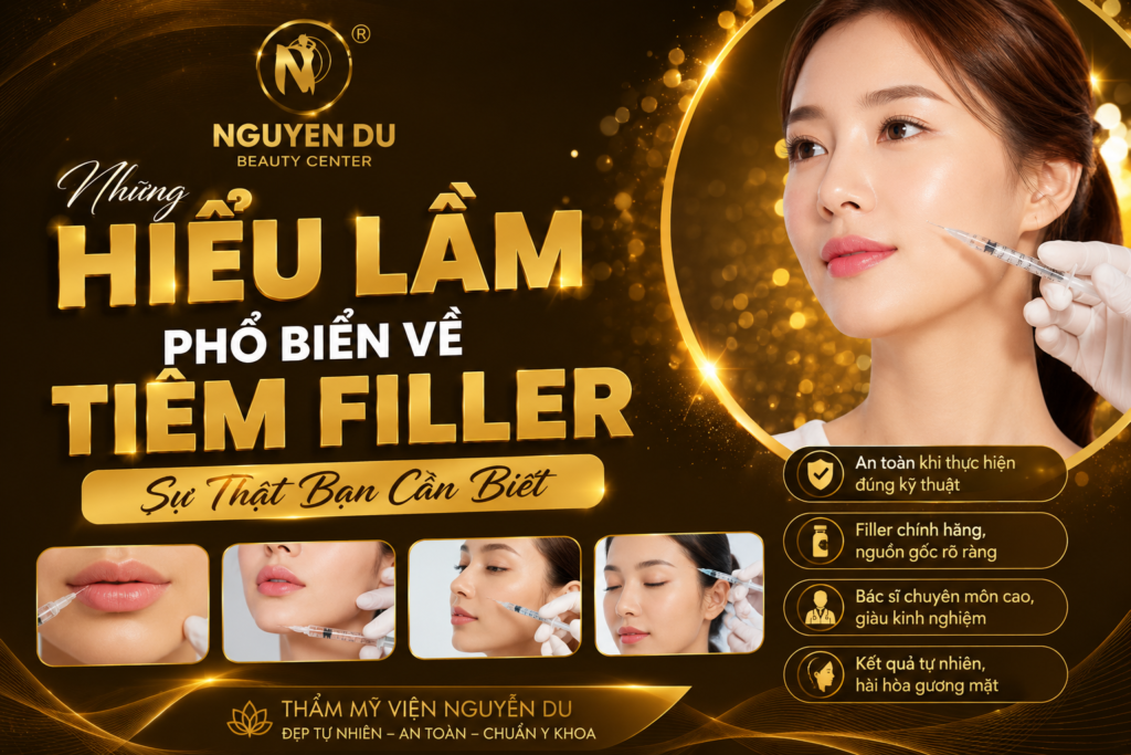 Top 10 Hiểu Lầm Phổ Biến Về Tiêm Filler: Sự Thật Bạn Cần Biết