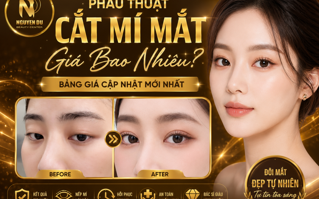 Phẫu Thuật Cắt Mí Mắt Giá Bao Nhiêu? Bảng Giá Cập Nhật 2026