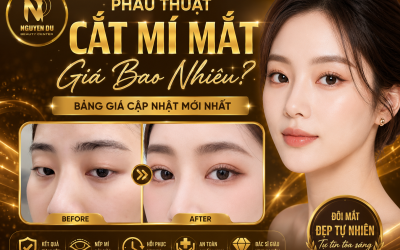 Phẫu Thuật Cắt Mí Mắt Giá Bao Nhiêu? Bảng Giá Cập Nhật 2026