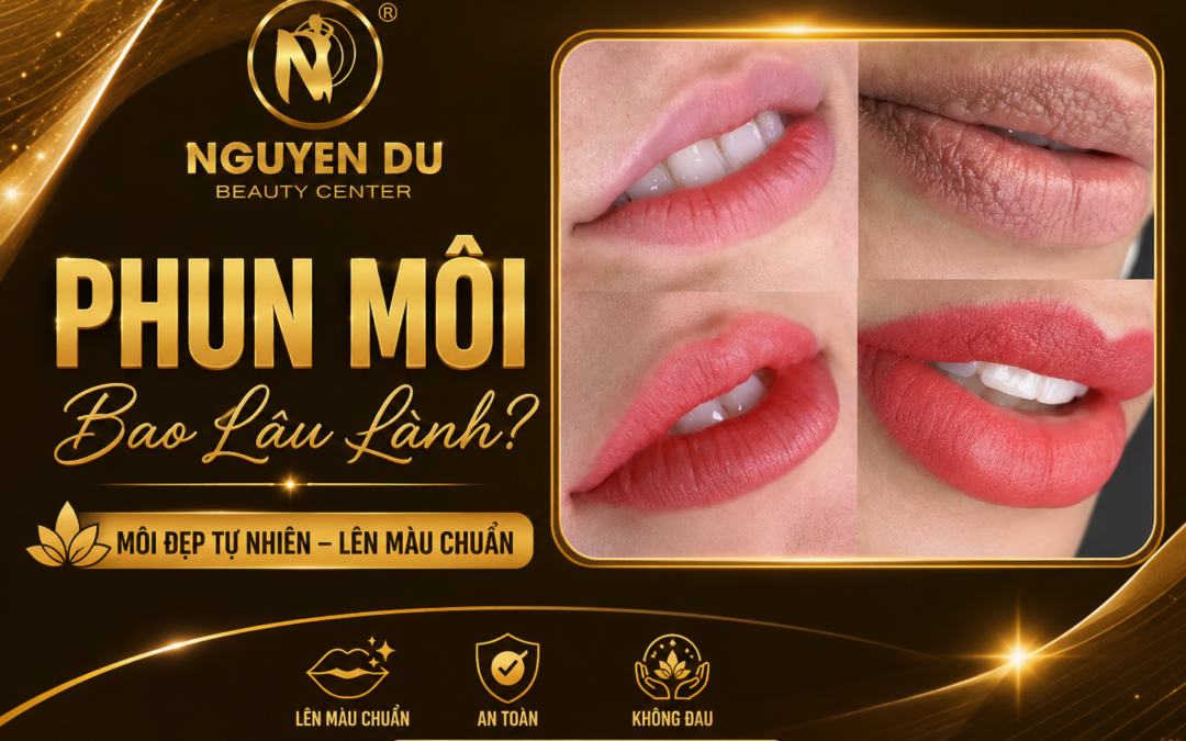 Phun Môi Bao Lâu Thì Lành? Quá Trình Phục Hồi Và Những Điều Cần Biết