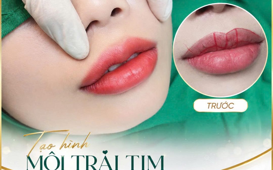 Tạo Hình Môi Trái Tim – Bí Quyết Sở Hữu Đôi Môi Quyến Rũ Tự Nhiên