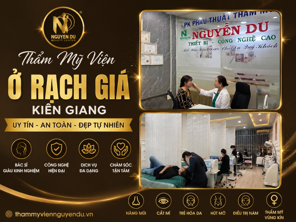 Top Các Thẩm Mỹ Viện Ở Rạch Giá - Kiên Giang Nổi Tiếng và Uy Tín