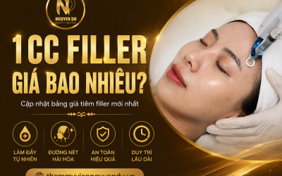 1CC Filler Giá Bao Nhiêu Tiền ? Giải Đáp Chi Tiết Từ Chuyên Gia