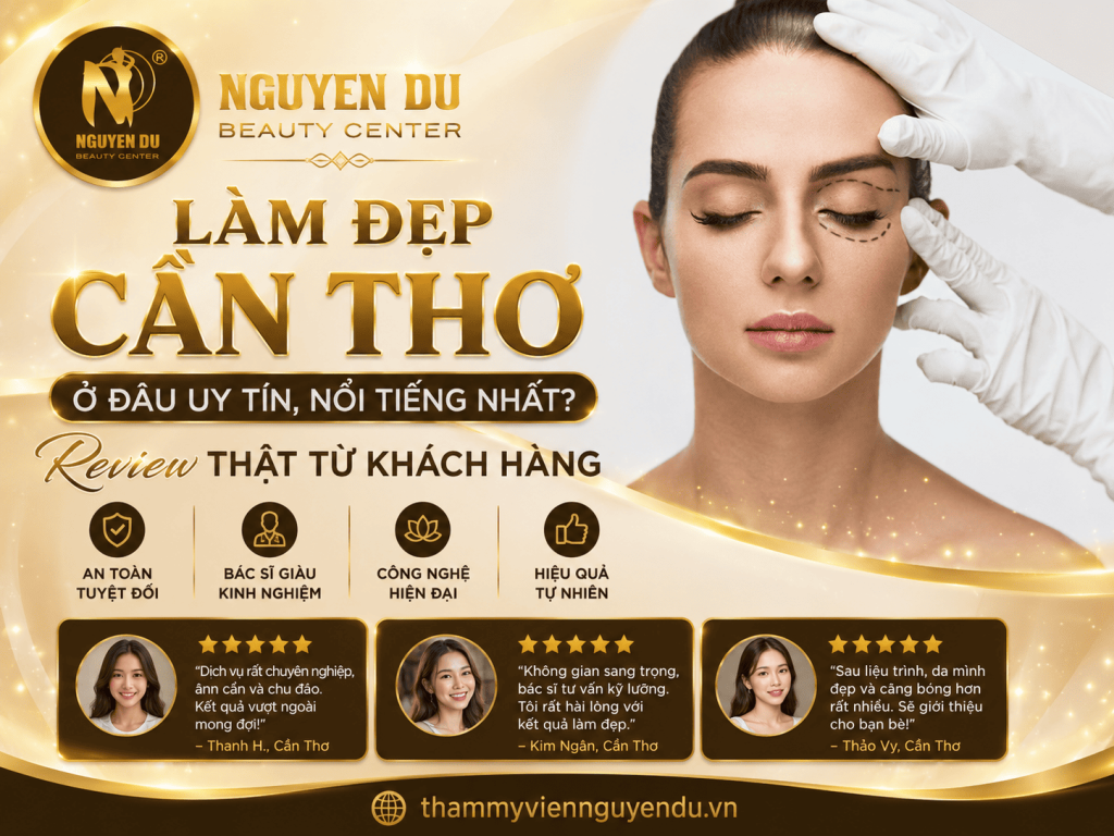 thẩm mỹ làm đẹp cần thơ