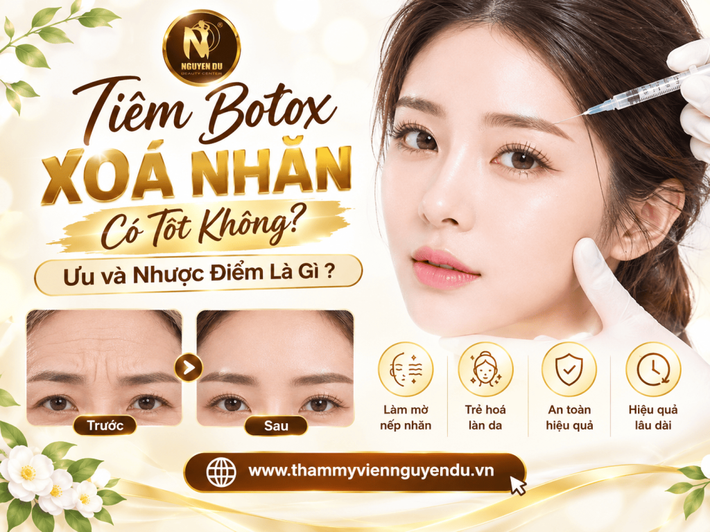 Tiêm Botox Xoá Nhăn Có Tốt Không? 