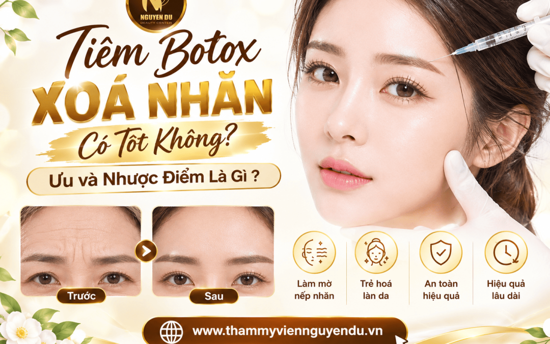 Tiêm Botox Xoá Nhăn Có Tốt Không? Ưu và Nhược Điểm Là Gì ?