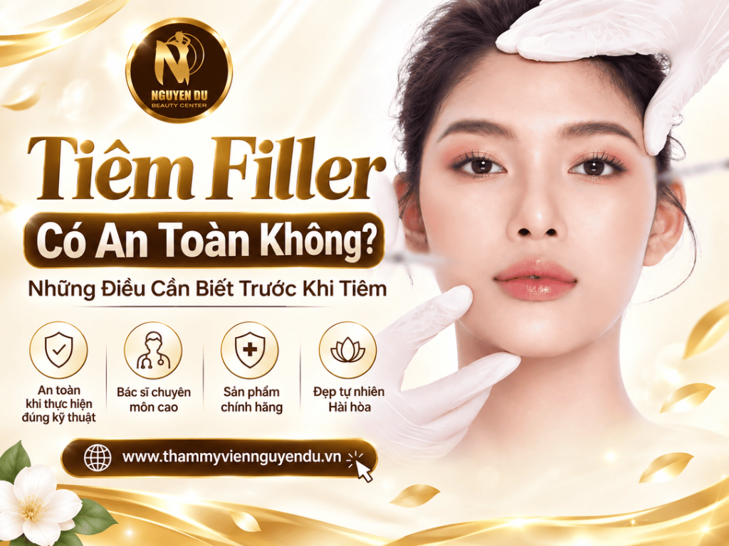 Tiêm Filler Có An Toàn Không? Những Điều Cần Biết Trước Khi Tiêm 1 Tiêm Filler Có An Toàn Không?
