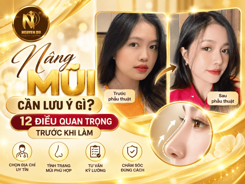 Nâng Mũi Cần Lưu Ý Gì? 12 Điều Quan Trọng Trước Khi Làm 1 Nâng Mũi Cần Lưu Ý Gì?