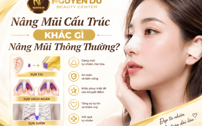 Nâng mũi cấu trúc khác gì nâng mũi thường?