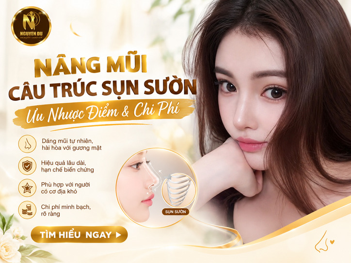 Nâng Mũi Cấu Trúc Sụn Sườn: Ưu Nhược Điểm & Chi Phí 1 Nâng Mũi Cấu Trúc Sụn Sườn: Ưu Nhược Điểm & Chi Phí
