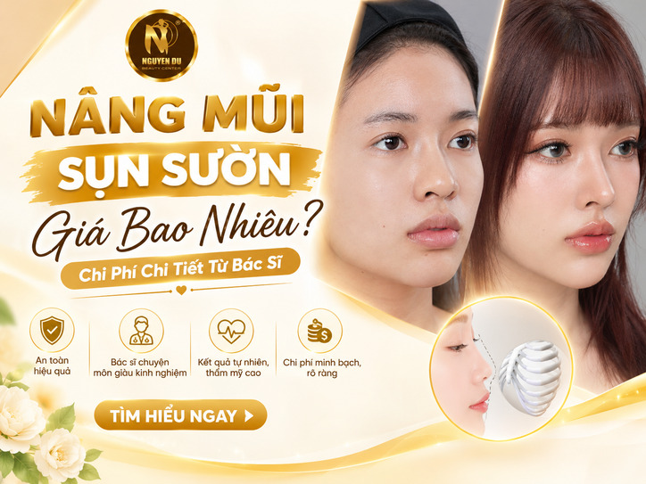 Nâng Mũi Sụn Sườn Giá Bao Nhiêu? Chi Phí Chi Tiết 1 Nâng Mũi Sụn Sườn Giá Bao Nhiêu? Chi Phí Chi Tiết