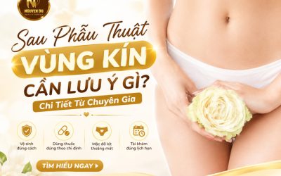 Sau Phẫu Thuật Vùng Kín Cần Lưu Ý Gì? Chi Tiết Từ Chuyên Gia