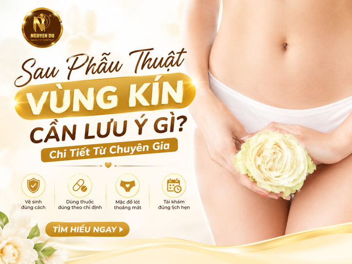 Sau Phẫu Thuật Vùng Kín Cần Lưu Ý Gì? Chi Tiết Từ Chuyên Gia