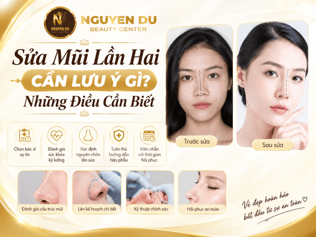 Sửa Mũi Lần Hai Cần Lưu Ý Gì? Những Điều Cần Biết Trước Khi Phẫu Thuật 1 Sửa mũi lần hai cần lưu ý gì?